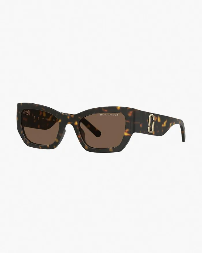 Marc Jacobs Sunglasses Women The J Marc Square Cat Eye Sunglasses Havana