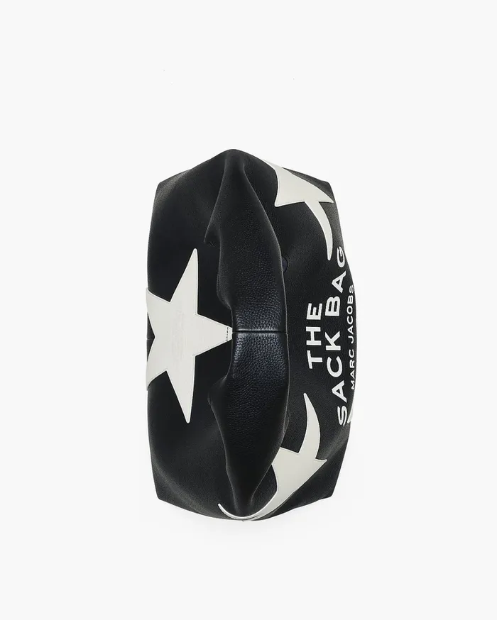 Marc Jacobs The Sack Bag Women The Star Patchwork Leather Sack Bag Blackwhite