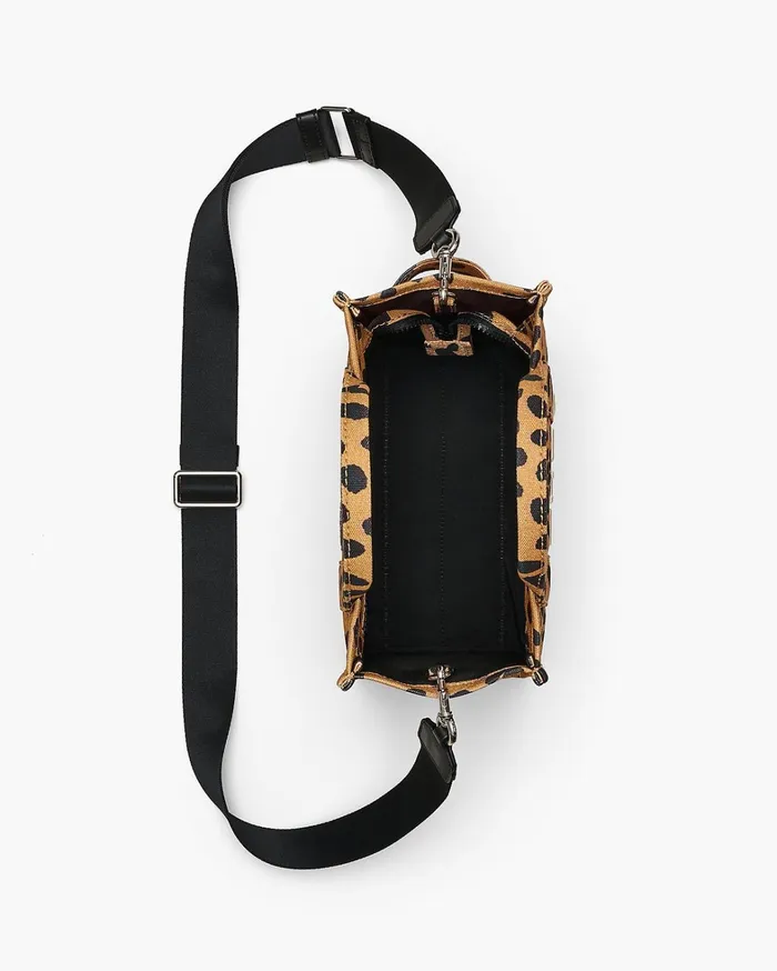 Marc Jacobs The Tote Bag Women The Cheetah Canvas Small Tote Bag Black Multi