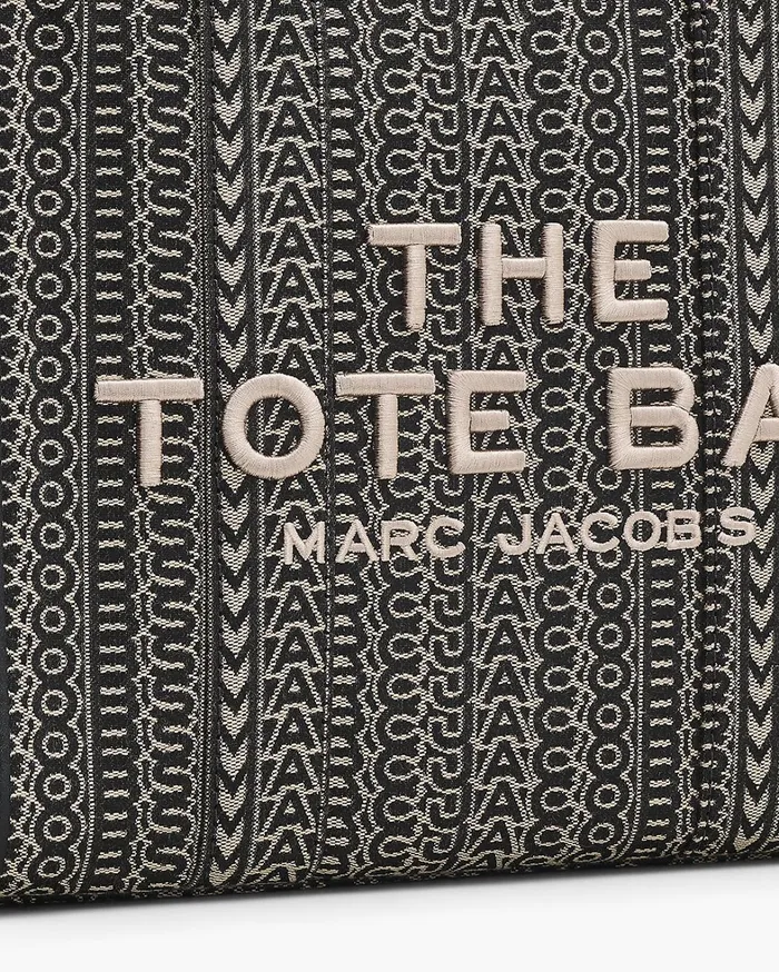 Marc Jacobs The Tote Bag Women The Monogram Jacquard Medium Tote Bag Beige Multi