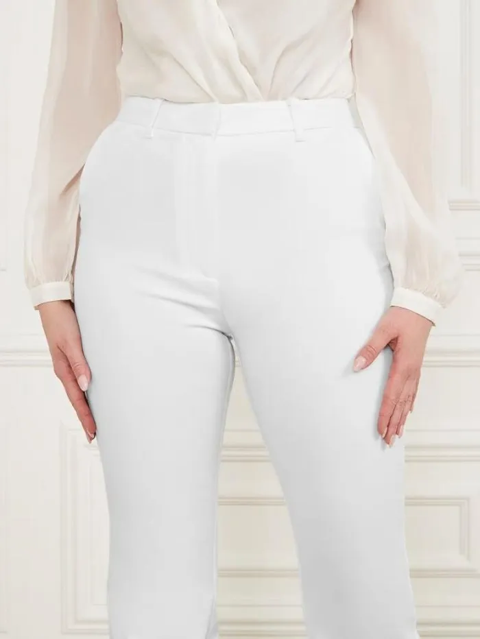 Marciano Franca Flared Pant Pale Pearl Women Bottoms