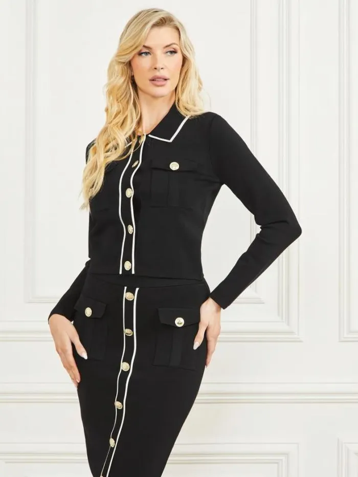Marciano Isa Bandage Jacket Black Women Dresses Marciano Isa Bandage Jacket Black Women Dresses
