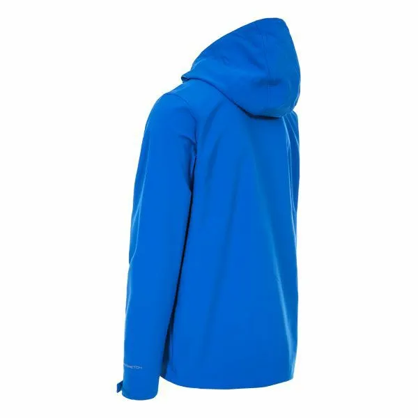 Marten DLX Softshell Jacket Blue Men Trespass Waterproof Jackets