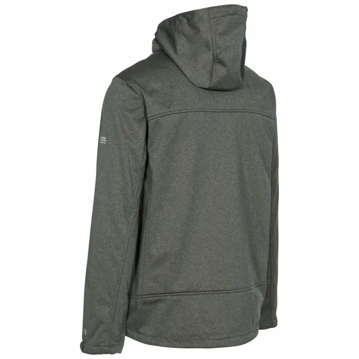 Maynard Breathable Windproof Softshell Jacket Olive Marl Men Trespass Softshell Jackets Maynard Breathable Windproof Softshell Jacket Olive Marl Men Trespass Softshell Jackets