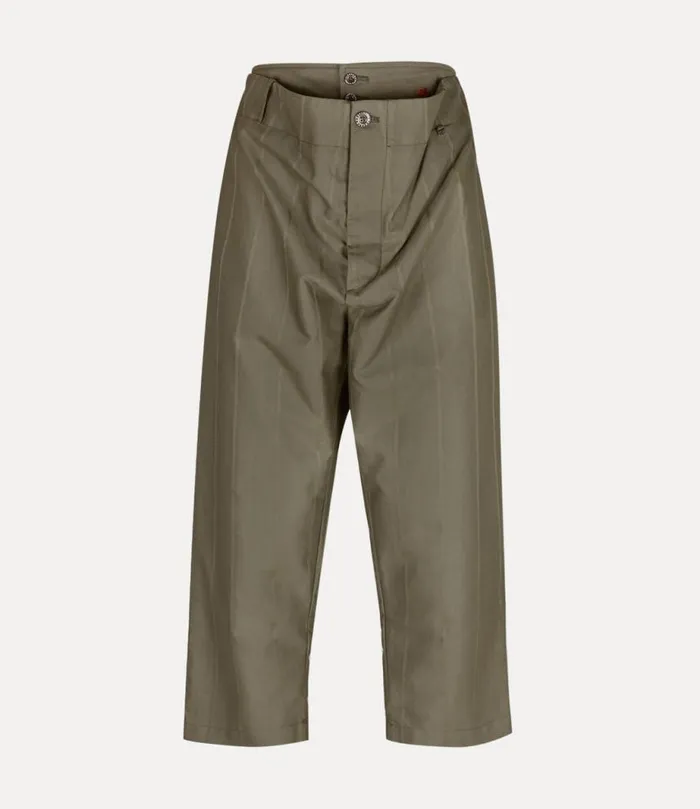 Men Alien Trousers Green Vivienne Westwood Trousers And Shorts