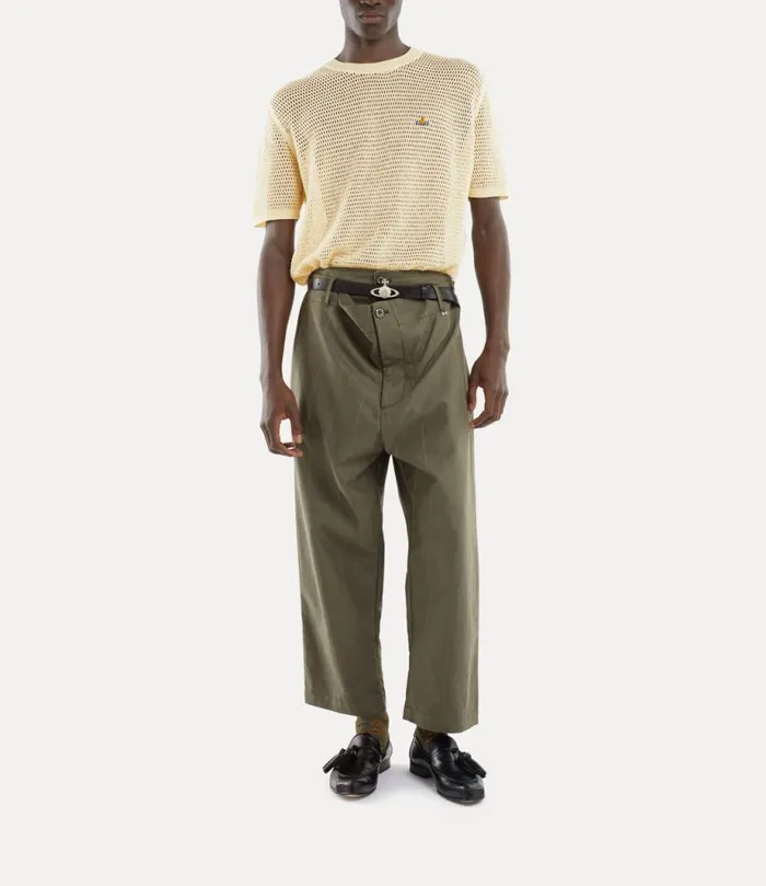 Men Alien Trousers Green Vivienne Westwood Trousers And Shorts Men Alien Trousers Green Vivienne Westwood Trousers And Shorts