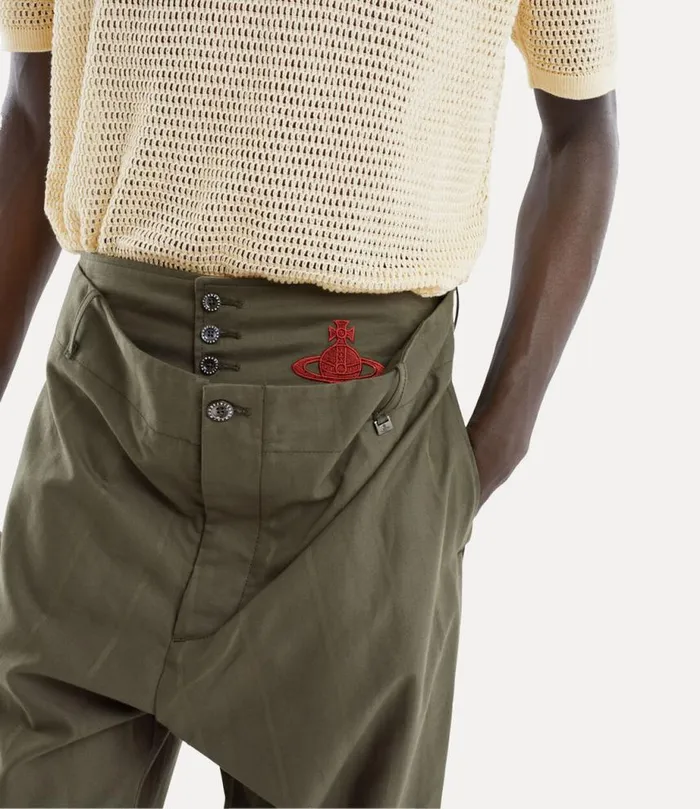 Men Alien Trousers Green Vivienne Westwood Trousers And Shorts Men Alien Trousers Green Vivienne Westwood Trousers And Shorts