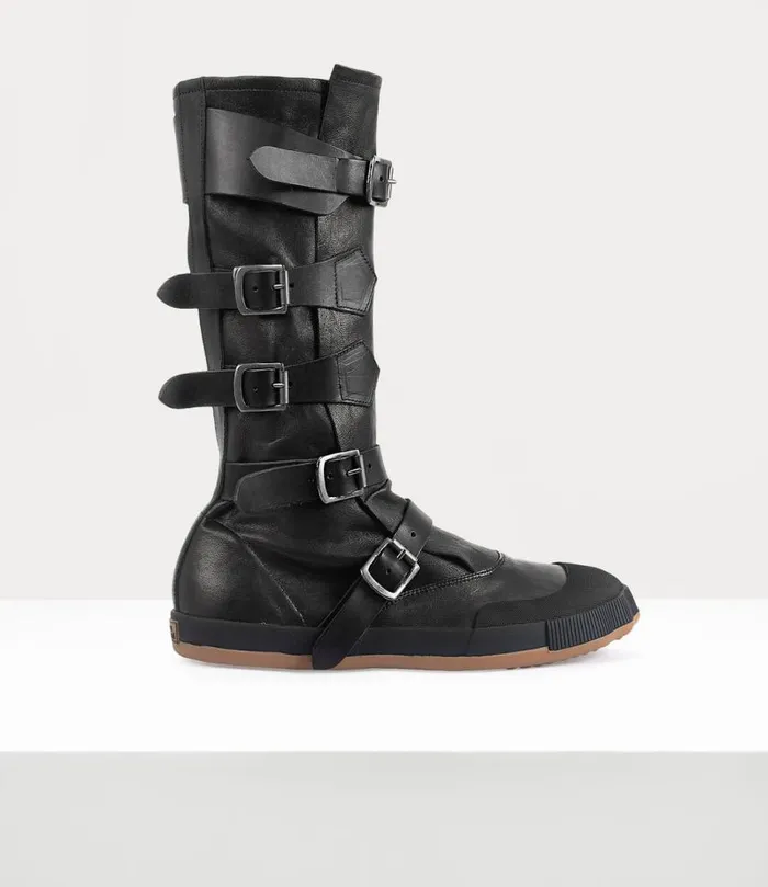 Men Animal Pirate Boot Black Vivienne Westwood Boots