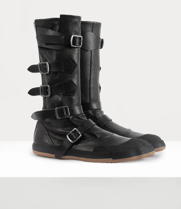 Men Animal Pirate Boot Black Vivienne Westwood Boots Men Animal Pirate Boot Black Vivienne Westwood Boots