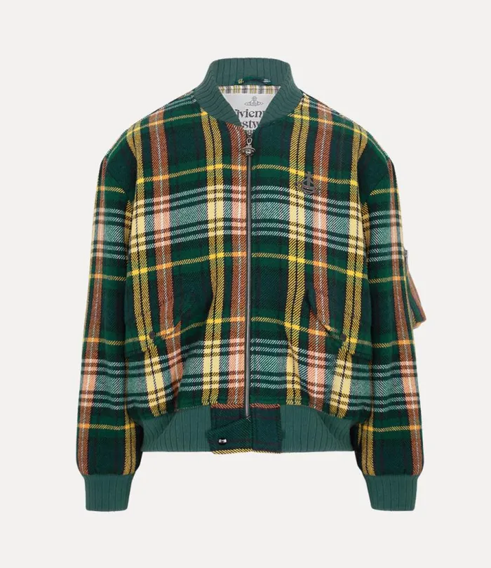 Men Bernardo Bomber Jacket Multi Vivienne Westwood Coats And Jackets