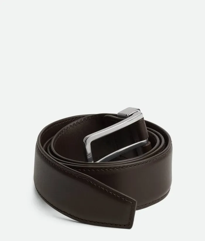 Men Bottega Veneta Belts Intreccio Loop Belt Fondant