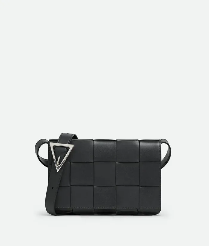 Men Bottega Veneta Crossbody Cassette Ardoiseglacier