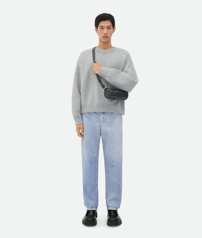 Men Bottega Veneta Crossbody Small Canette Ardoise