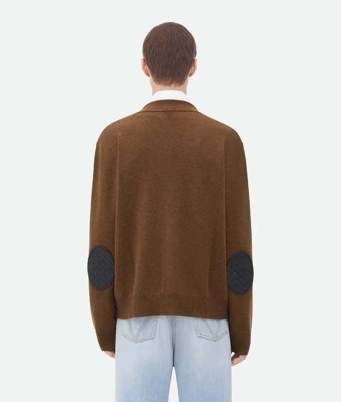Men Bottega Veneta Knitwear Cashmere Cardigan Cedar
