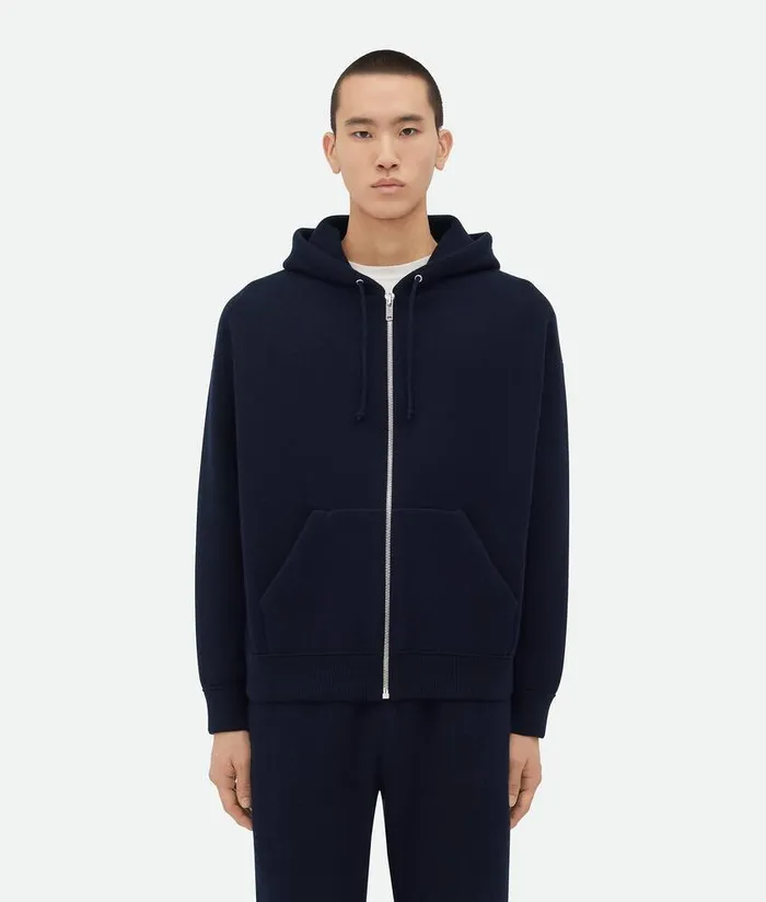 Men Bottega Veneta Knitwear Cashmere Jumper Navy