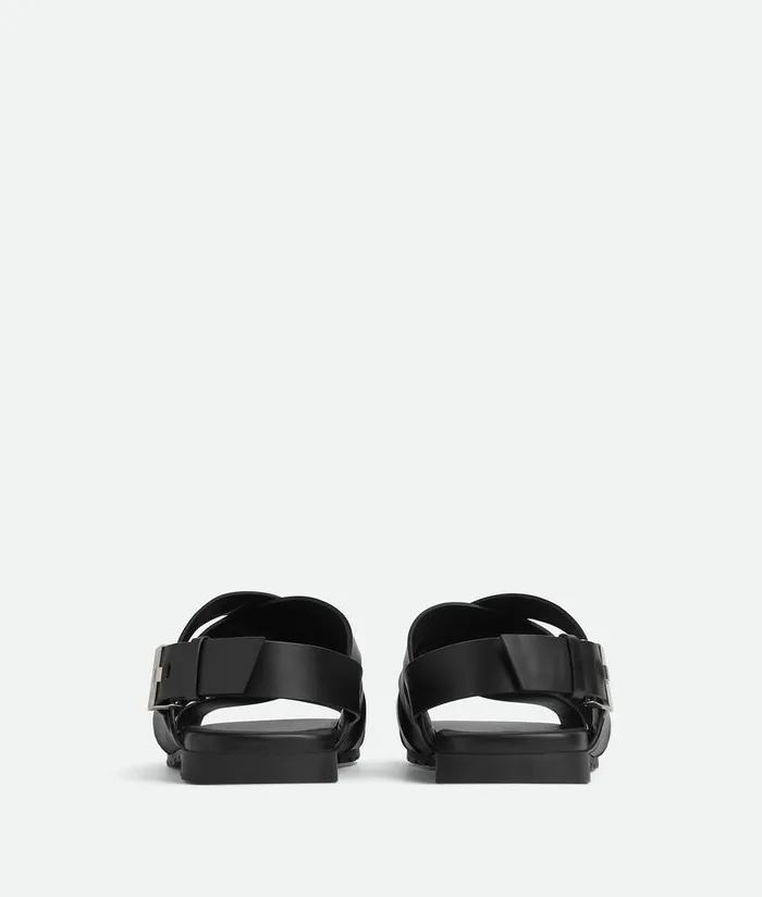 Men Bottega Veneta Sandals Alfie Sandal Black