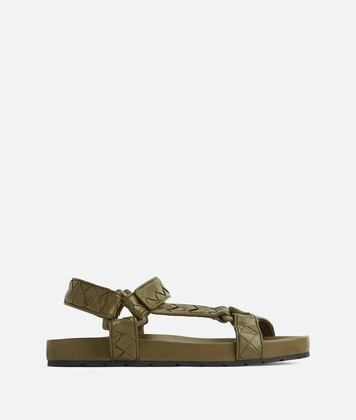 Men Bottega Veneta Sandals Trip Sandal Mud