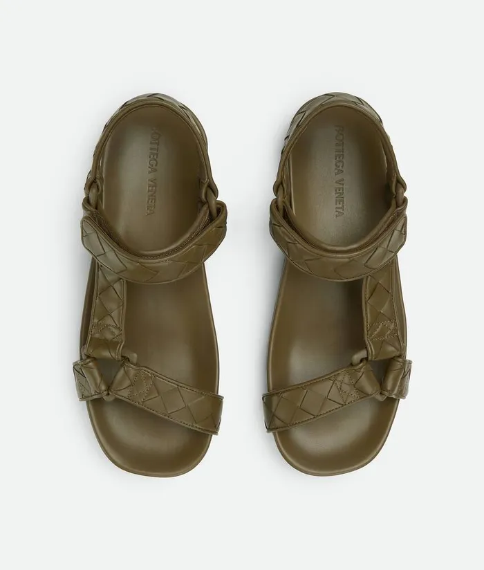 Men Bottega Veneta Sandals Trip Sandal Mud