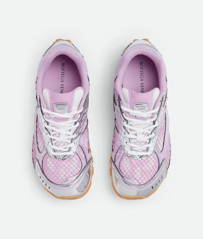 Men Bottega Veneta Sneakers Orbit Sneaker Glosssilver