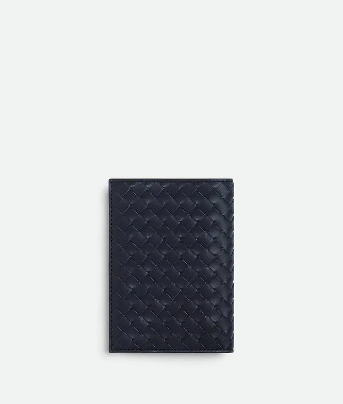 Men Bottega Veneta Travel Accessories Intrecciato Piccolo Passport Case Space