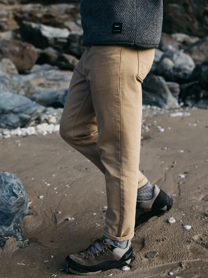 Men Breaker 5Pocket Jean Flint Finisterre Trousers and Jeans