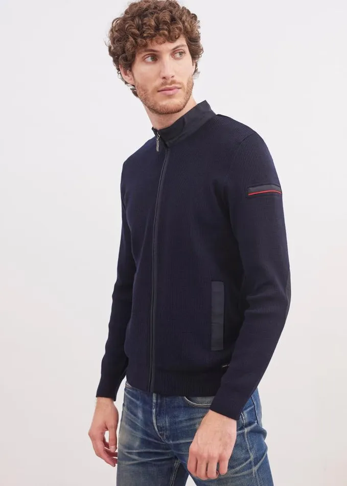 Men Breton Sweaters Saint James NAVIGATEUR Navy