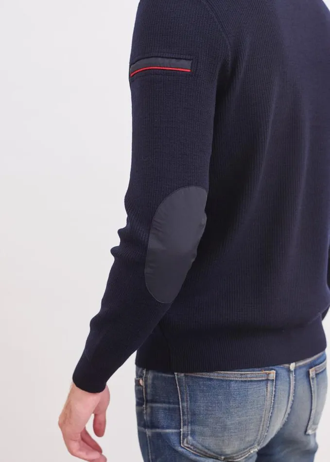 Men Breton Sweaters Saint James NAVIGATEUR Navy