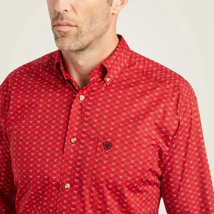 Men Button Down Shirts Ariat Korbin Stretch Classic Fit Shirt Samba Men Button Down Shirts Ariat Korbin Stretch Classic Fit Shirt Samba