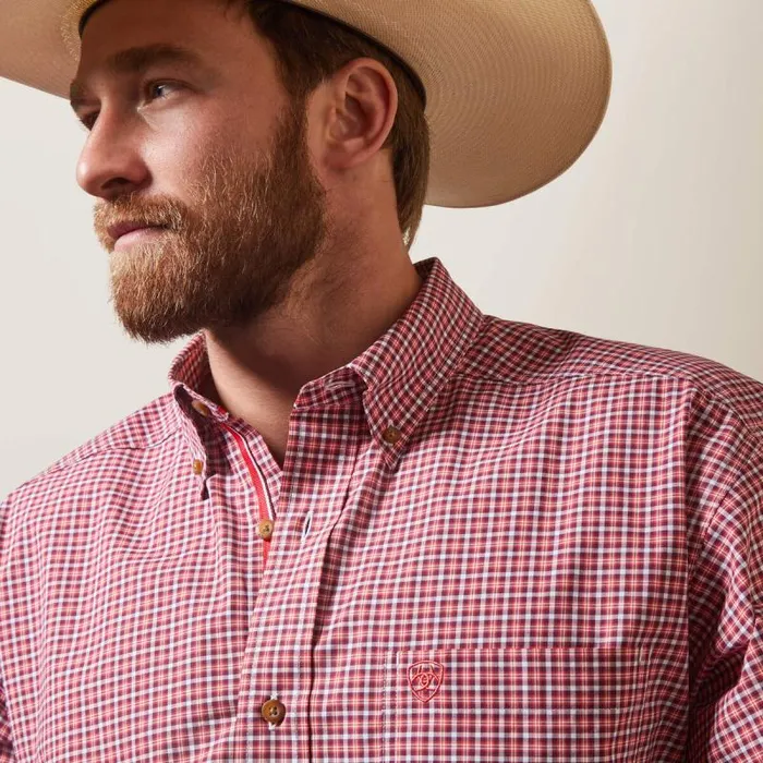 Men Button Down Shirts Ariat Pro Series Dominick Classic Fit Shirt Cayenne Men Button Down Shirts Ariat Pro Series Dominick Classic Fit Shirt Cayenne