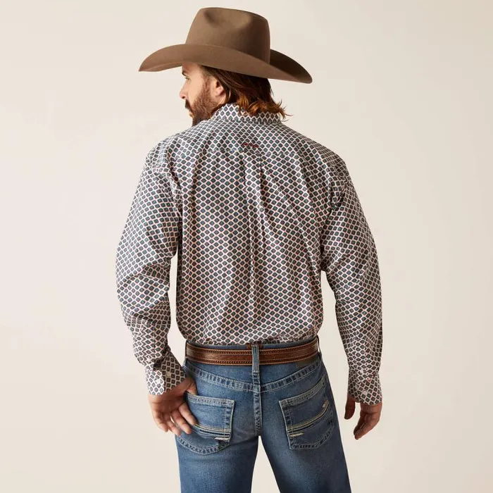 Men Button Down Shirts Ariat Wrinkle Free Grayden Classic Fit Shirt White Men Button Down Shirts Ariat Wrinkle Free Grayden Classic Fit Shirt White