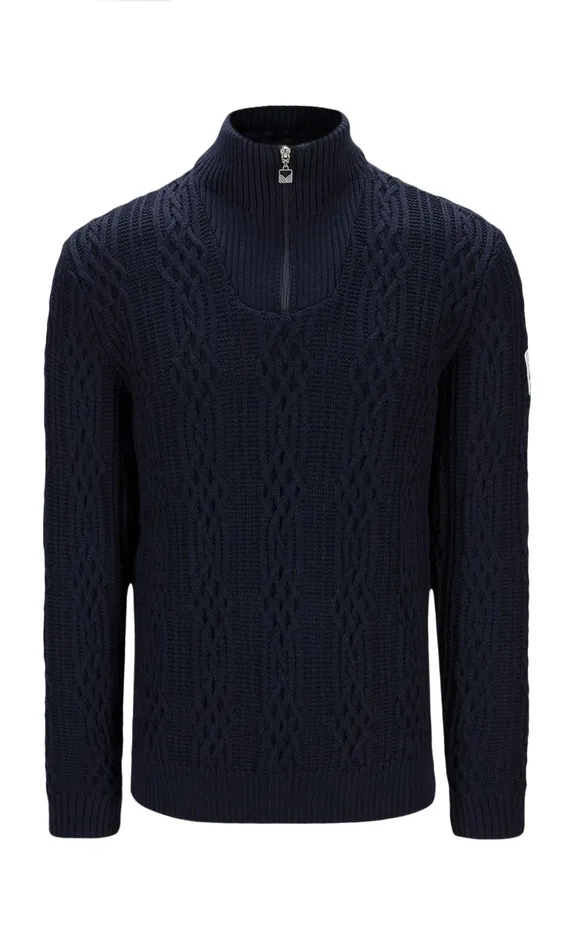 Men Dale Of Norway Halfzip Hoven Knit Sweater