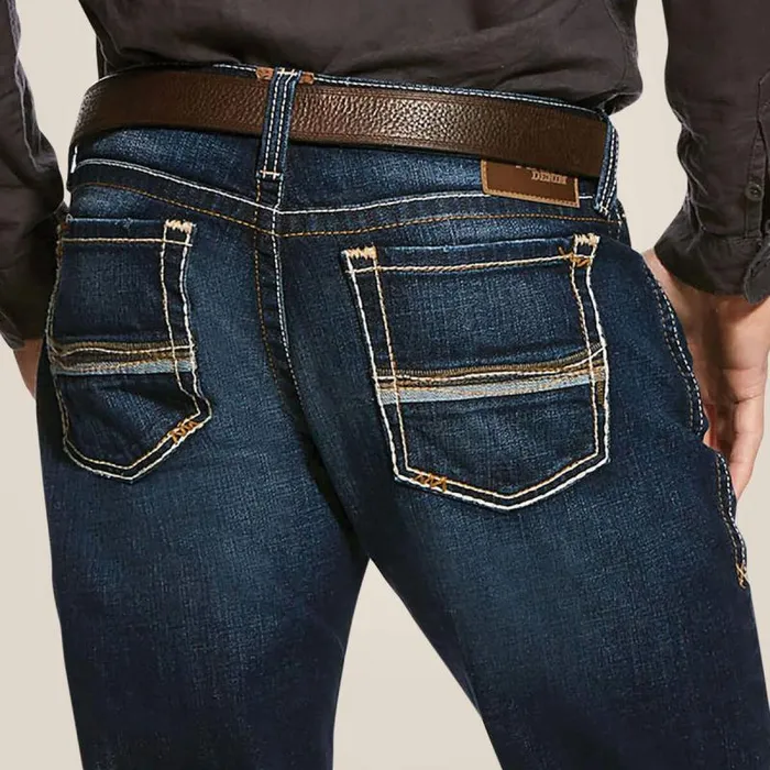 Men Denim Ariat M7 Rocker Concord Stretch Stackable Straight Leg Jean Dodge Men Denim Ariat M7 Rocker Concord Stretch Stackable Straight Leg Jean Dodge