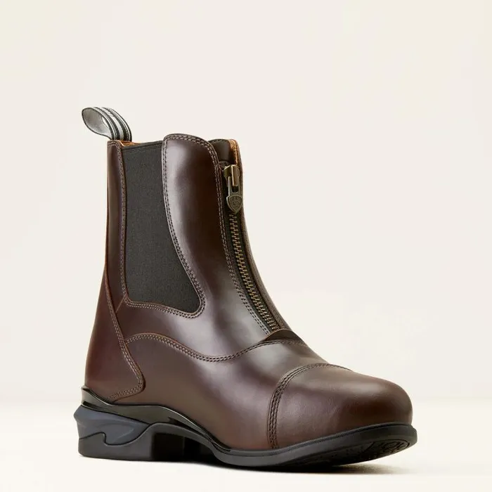 Men English Riding Boots Ariat Devon Zip Paddock Boot Waxed Chocolate Men English Riding Boots Ariat Devon Zip Paddock Boot Waxed Chocolate