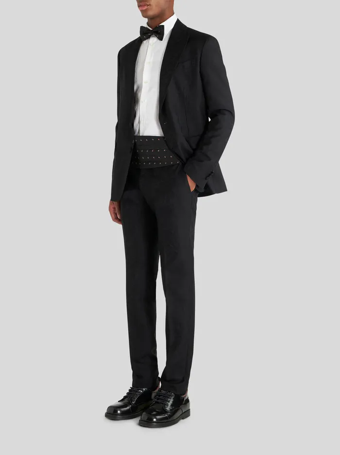 Men Etro Other Accessories Silk Cummerbund Black Men Etro Other Accessories Silk Cummerbund Black