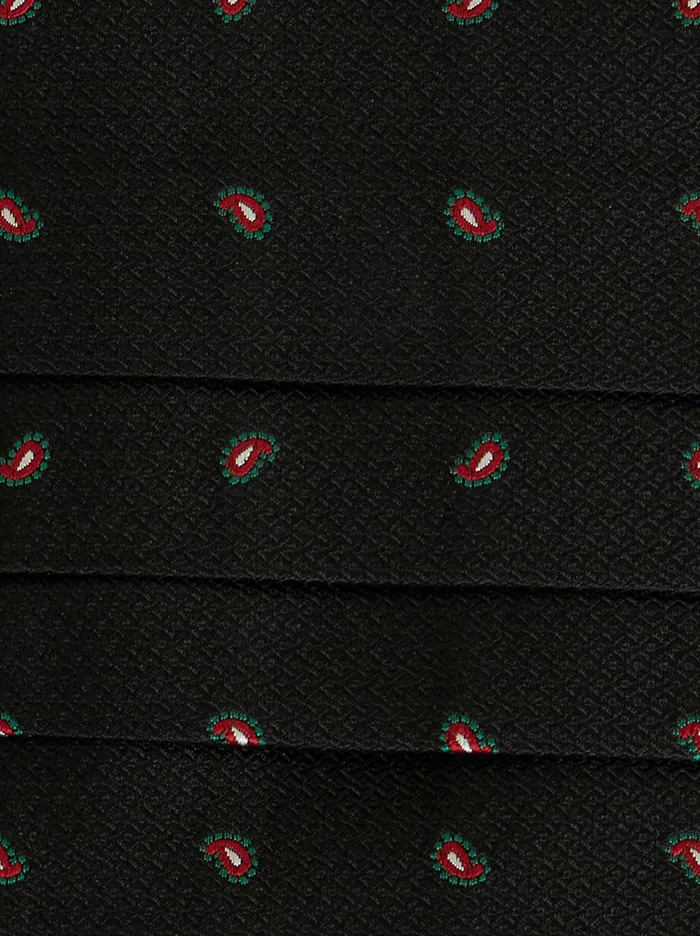 Men Etro Other Accessories Silk Cummerbund Black Men Etro Other Accessories Silk Cummerbund Black