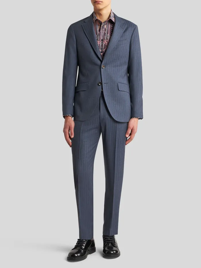 Men Etro Shirts Paisley Shirt Navy Blue Men Etro Shirts Paisley Shirt Navy Blue