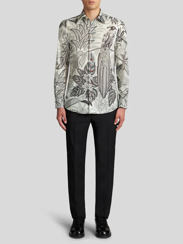Men Etro Trousers Trousers With Side Band Black Men Etro Trousers Trousers With Side Band Black