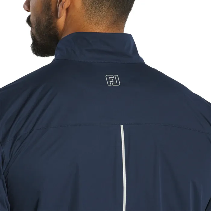 Men FootJoy Outer Layers HydroKnit Jacket Navy Men FootJoy Outer Layers HydroKnit Jacket Navy