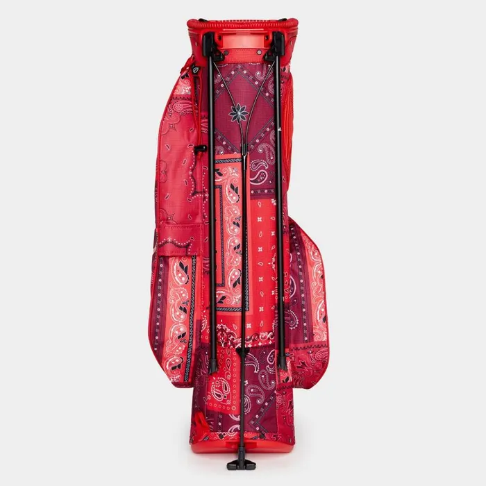 Men GFORE Red Bandana Lightweight Carry Golf Bags