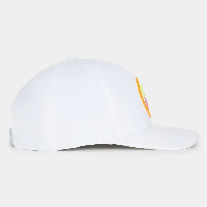 Men GFORE White Circle G039s Stretch Twill Snapback Golf Hats