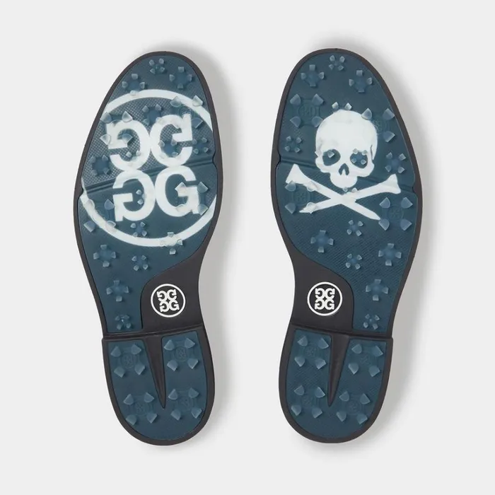 Men GFORE White Debossed Skull and T039s Gallivanter Golf Shoes