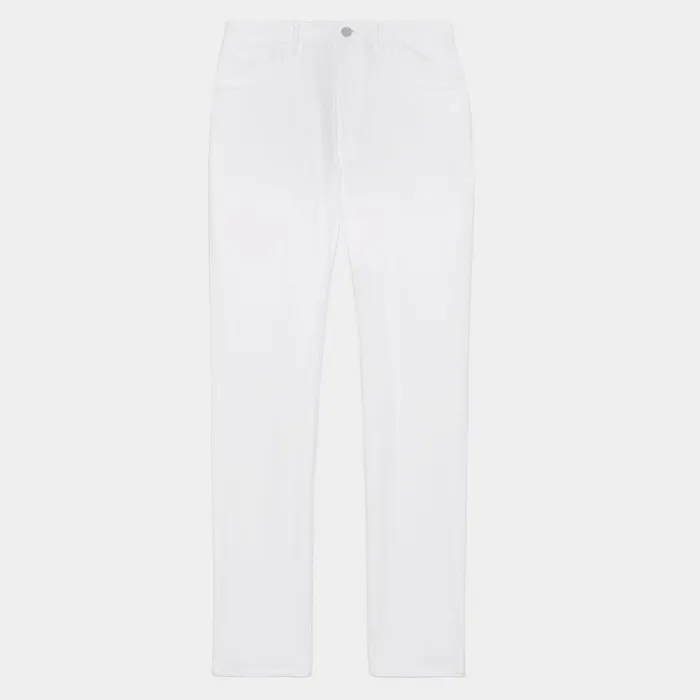 Men GFORE White Tour 5 Pocket 4Way Stretch Straight Leg Golf Pants