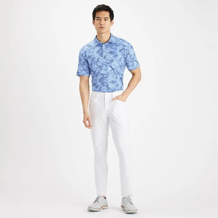 Men GFORE White Tour 5 Pocket 4Way Stretch Straight Leg Golf Pants