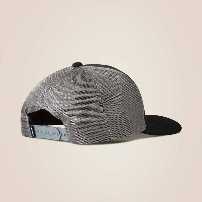 Men Hats and Caps Ariat Flag Logo Patch Cap Black Men Hats and Caps Ariat Flag Logo Patch Cap Black