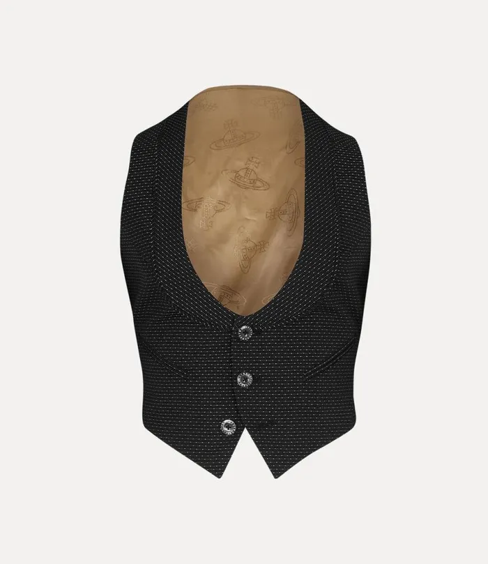 Men Horseshoe Waistcoat Black Vivienne Westwood Coats And Jackets