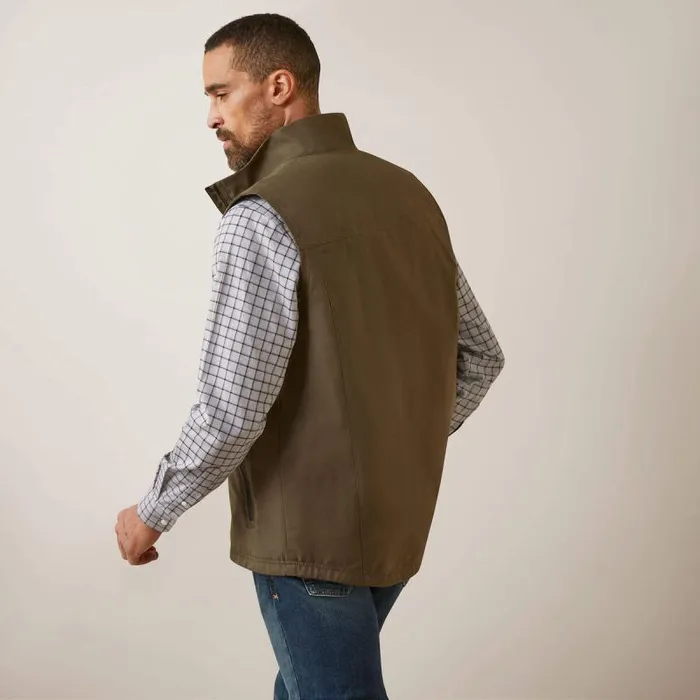 Men Jackets and Vests Ariat Argentium Insulated Vest Earth Men Jackets and Vests Ariat Argentium Insulated Vest Earth