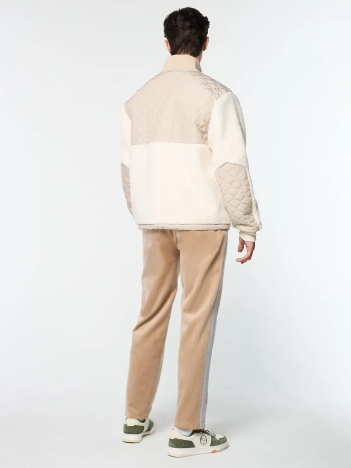Men Jackets Sergio Tacchini Padula Sherpa Jacket Gardenia