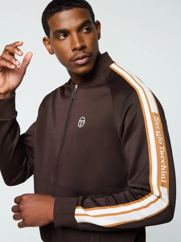 Men Jackets Sergio Tacchini Pereto Track Jacket Java