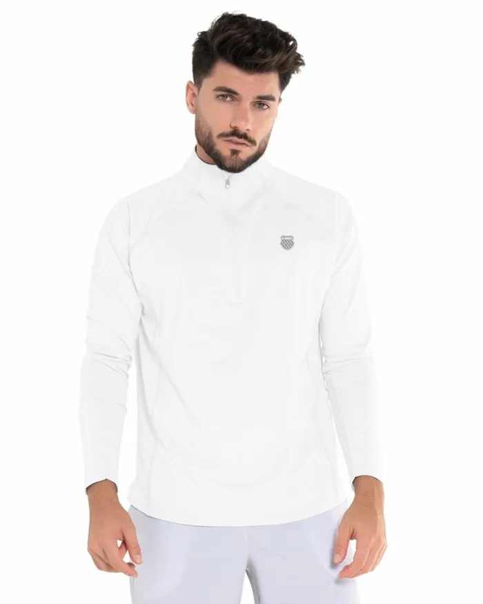 Men KSwiss TShirts and Tops 14 ZIP LS Malibu