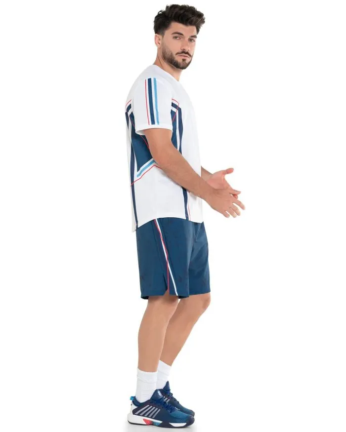 Men KSwiss TShirts and Tops NEW ERA SS White Men KSwiss TShirts and Tops NEW ERA SS White